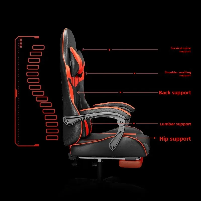E-sports Chair Lights Bluetoot - Massage 评论和价格